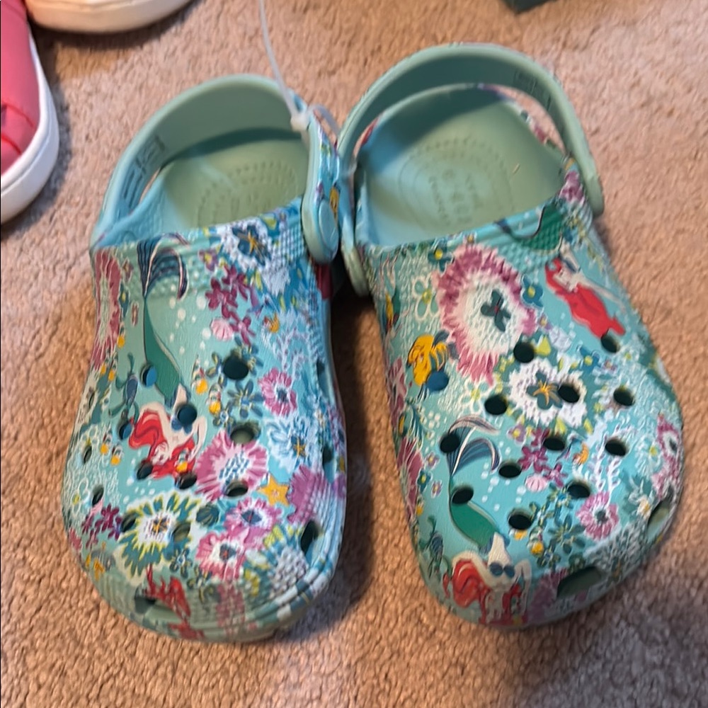 Vera Bradley Little Mermaid Crocs